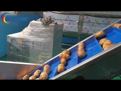 Automatische Eiscreme-Kegel-Produktionslinie für industrielle Kartoffelchips und Pommes