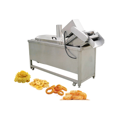 Industrial Continuous Falafel Fryer Machine for Puff Puff Frying in Industrial Setting