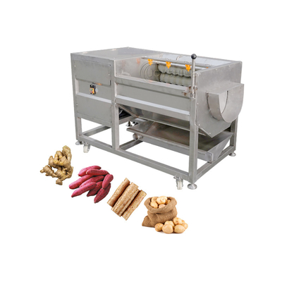 Low Damage Rate Joyshine Automatic Industrial Potato Chips Cassava Peeling Machine