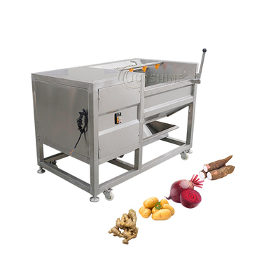 Low Damage Rate Joyshine Automatic Industrial Potato Chips Cassava Peeling Machine