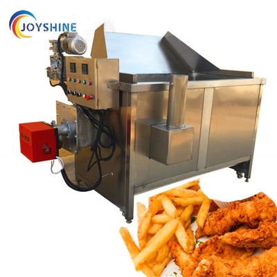 Fast Temperature Rising Automatic Stir Chicken Wings Frying Machine for Snack Foods