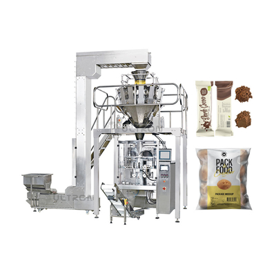 Vertical Full Automatic Granular Particle Food Rice Snacks Packing Machine Equipment