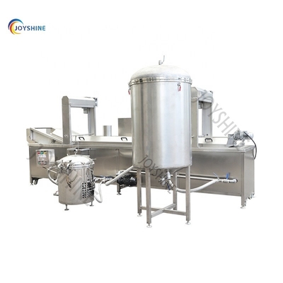Highly Recommended Small Continuous Conveyor Potato Chips Fryer Machine for Food Shop