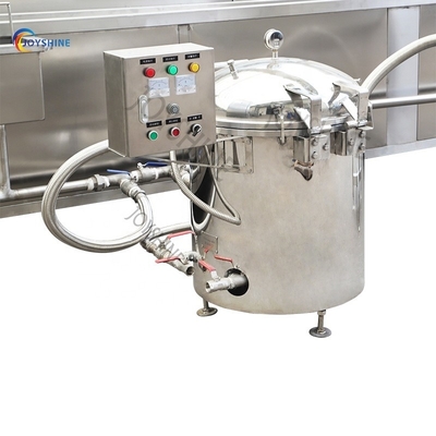 Highly Recommended Small Continuous Conveyor Potato Chips Fryer Machine for Food Shop
