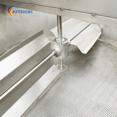 Fast Temperature Rising Automatic Stir Chicken Wings Frying Machine for Snack Foods