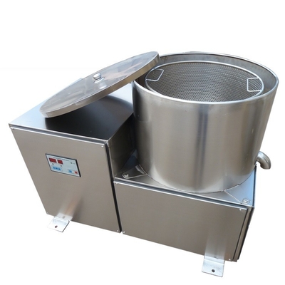 Small Scale Frying Food Potato Chips Centrifugal De Oiling Machine For Snack Food