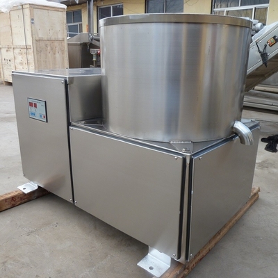 Small Scale Frying Food Potato Chips Centrifugal De Oiling Machine For Snack Food